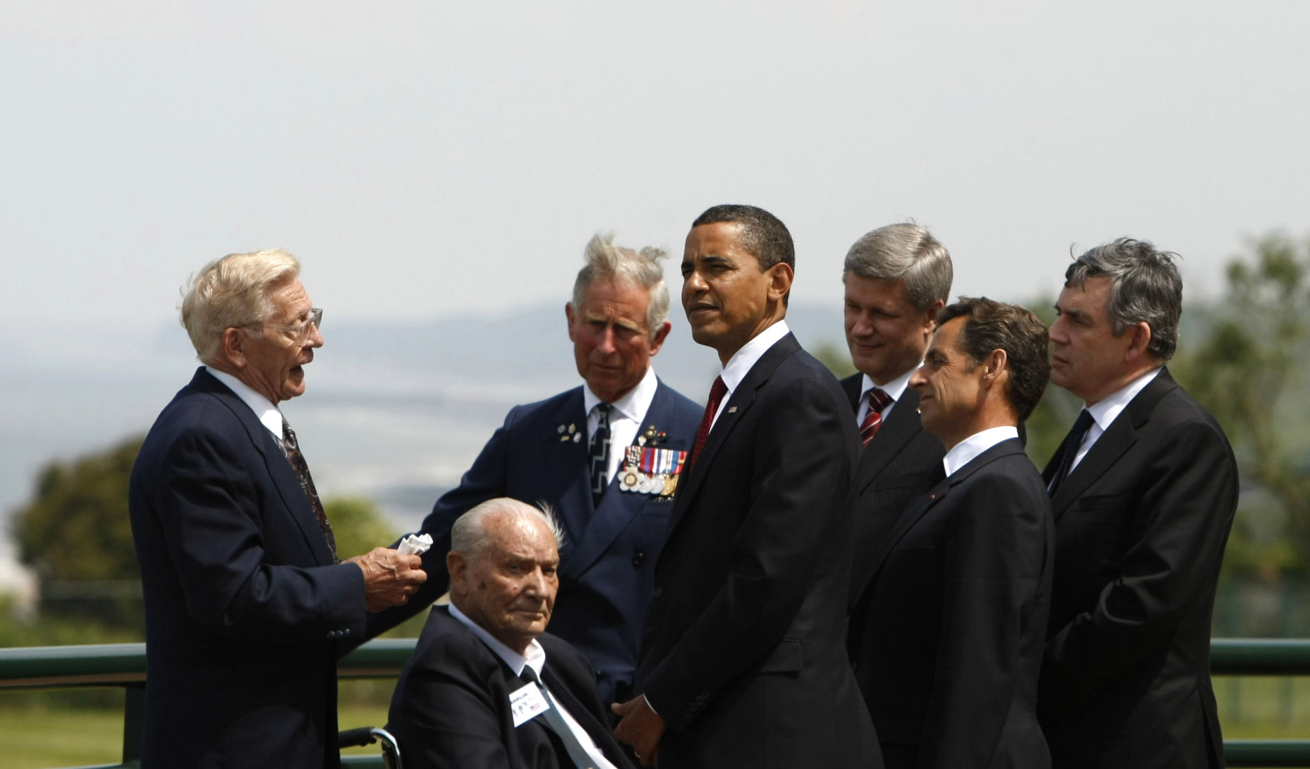 2009: Barack Obama Omaha Beach